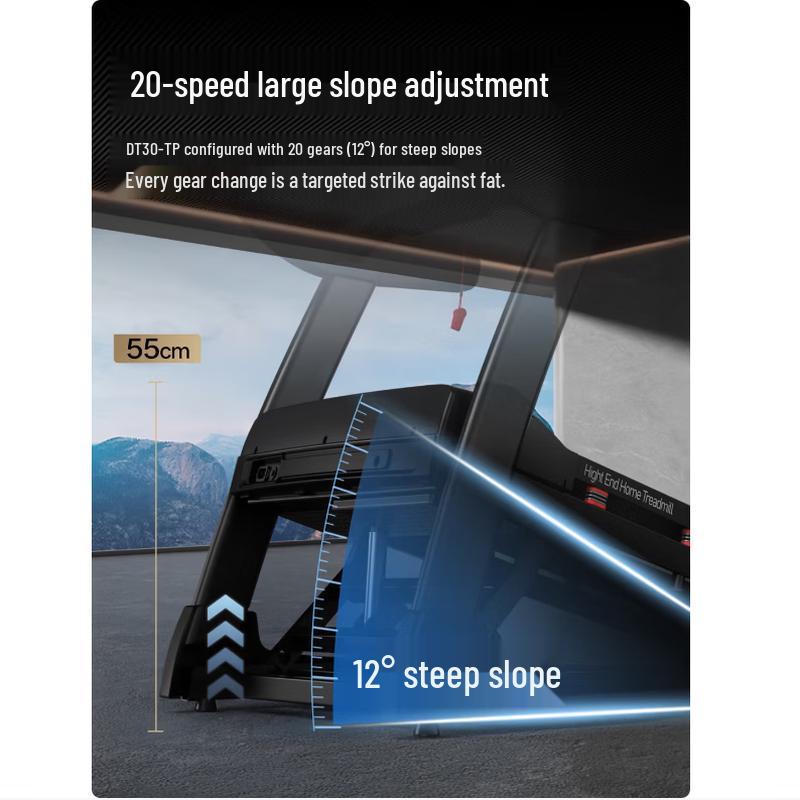 Jerit DT30TP Smart Foldable Incline Treadmill CN plug (adapter included)