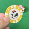 Фишки для покера Texas Hold'em Clay, 14 г, гладкие края, яркие цвета для легкой идентификации