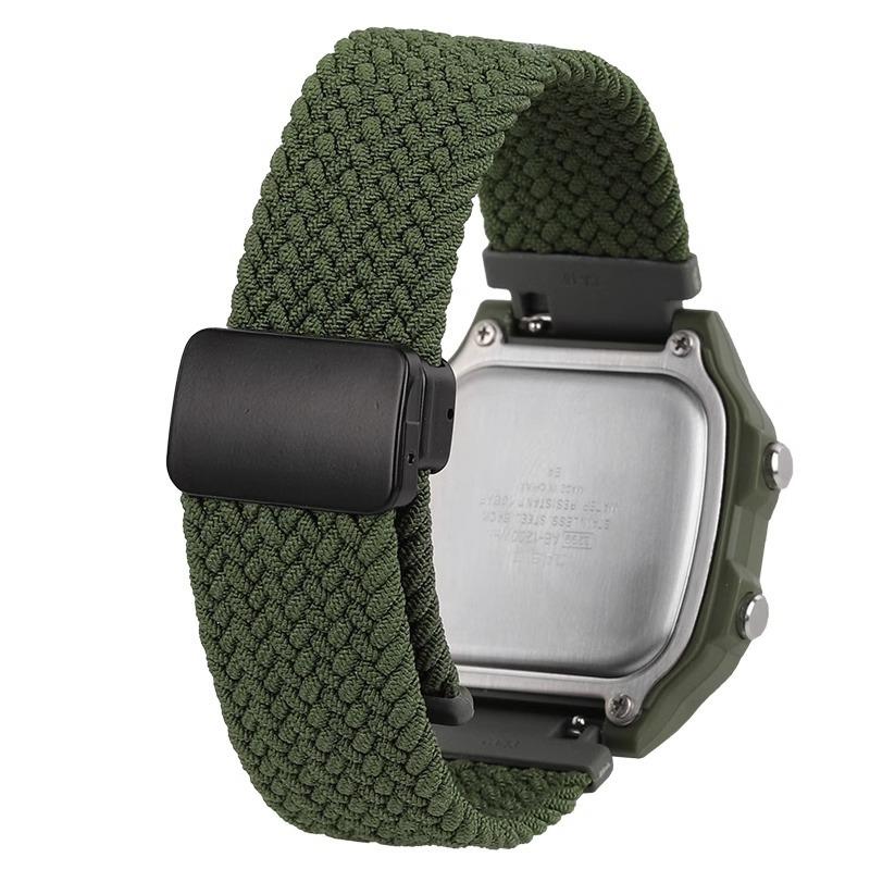 Нейлоновый ремешок для часов с быстрой заменой для Casio AE1200/1300 WS-1400H/1300/1500 A158 A159 A169 Водонепроницаемый браслет Мужской наручный ремешок 18 мм