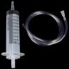 50-150ml Plastic Syringe Rings + Syringe Connector Disposable Nutrient Solution  Large Hydroponic Plastic Feeding Syringe