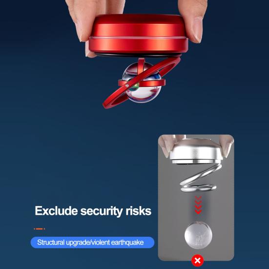 Мини-кинетический обогреватель, портативный кинетический молекулярный обогреватель, центральная консоль, автоматический вращающийся автомобильный освежитель воздуха на солнечной энергии, диффузор масла для гостиной