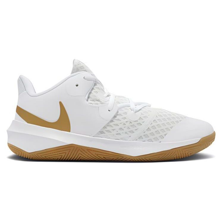 Nike Кроссовки мужские Nike Zoom Hyperspeed Court SE White Metallic Gold DJ4476-170