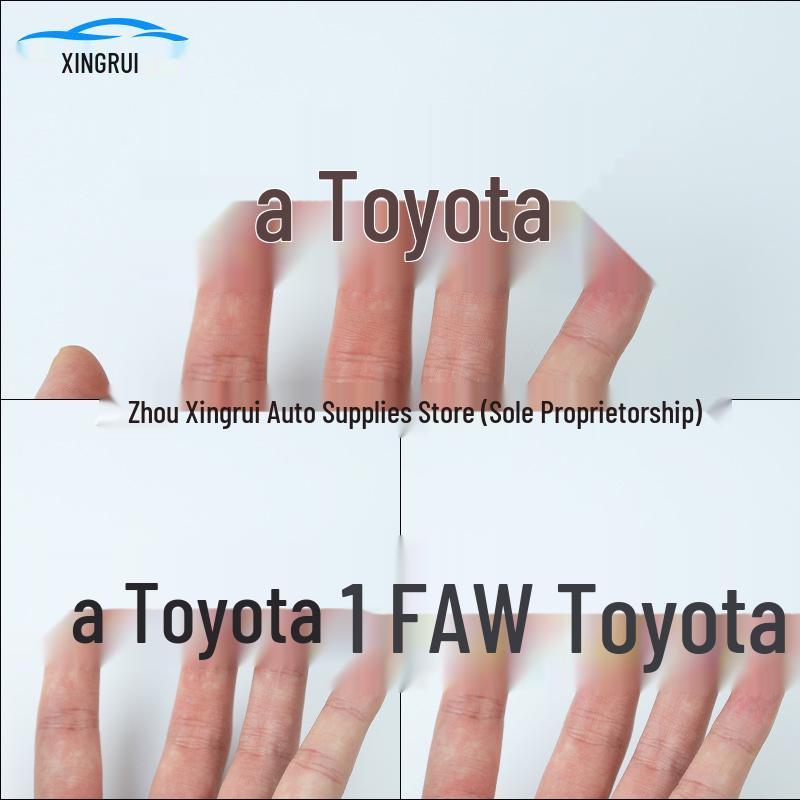 Наклейка-значок на багажник Toyota для Vios, Corolla, Crown, RAV4 и Reiz