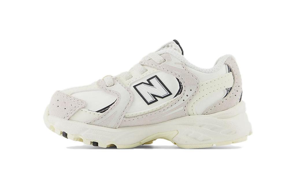 New Balance Банджи Удобные Устойчивые к истиранию Низкие Детские Кроссовки Бежевый Младенец И Малыш IZ530CT