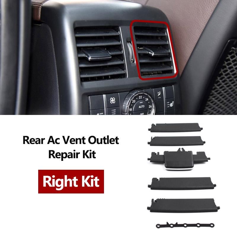 Передняя Левая Правая Хромированная Решетка Вентиляционного Отверстия Кондиционера Замена Крышки Выхода Для Mercedes Benz W166 W292 ML GL GLE GLS Класса