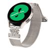 Для TicWatch 2 Миланский браслет Магнитная застежка-корона Ремешок из нержавеющей стали