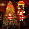 Santa Claus Parachute String Lights - Christmas Decorations & Gifts for Kids