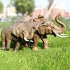 Реалистичная фигурка слона для игры - Коллекция Animales, Миниатюра дикой природы Сафари, Безопасная для детей и Коллекционеров
