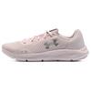 Charged Pursuit 3 Metallic Fashion Sports Low-Top Running Shoes Women Sneakers White Light-Pink 3025847-600