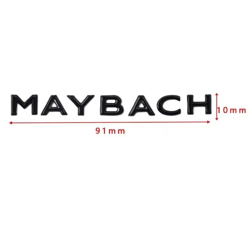 YEW1 AMG Maybach 4 Matic Emblem Decal Car Sticker Accessories For Mercedes Benz Brabus Smart W204 GLC CLA W205 W203 W206 W108 W124