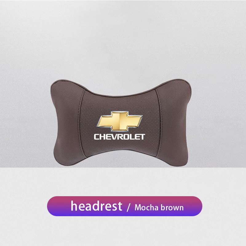 Car Seat Headrest Neck Pillow Auto Interior Accessories For Chevrolet Spark Captiva Cruze Tracker Orlando Trax Epica sticker amy123