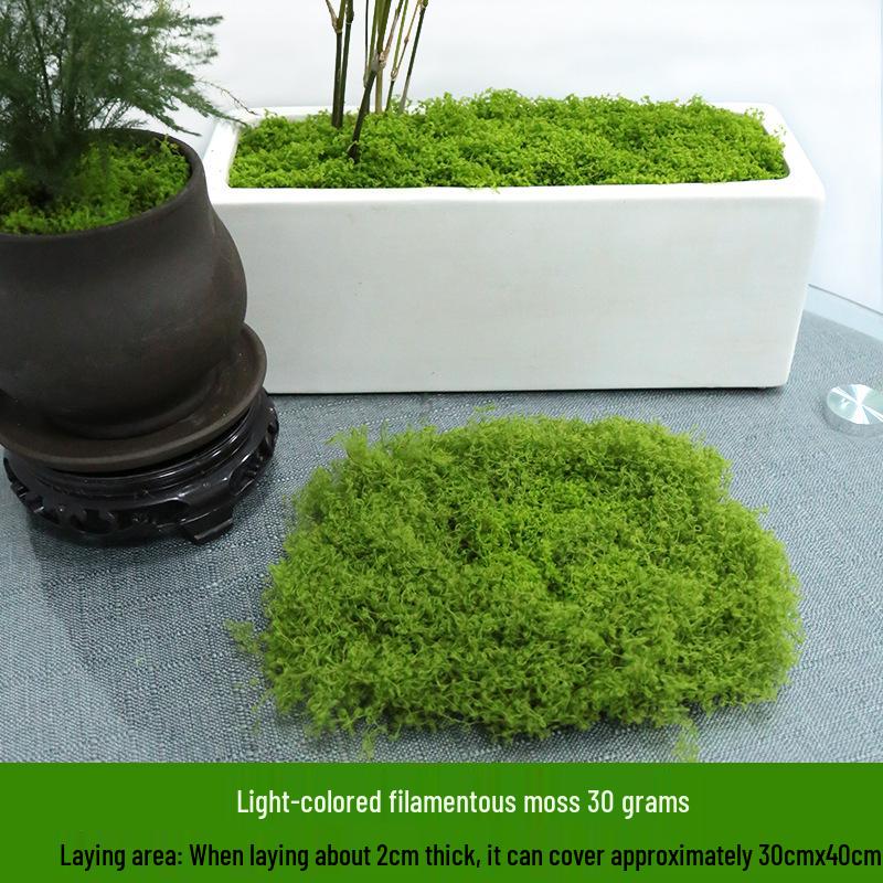 Искусственный мох, шелковистая трава, газон для ландшафтного дизайна и декора