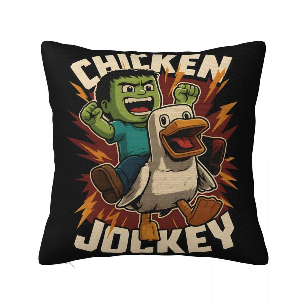 Наволочки для подушек 'Chicken Jockey' Чехол для подушки 'Zombie Game' Новинка Декоративная наволочка на молнии для дома 18