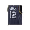 Nike Джерси NBA Memphis Grizzlies Morant City Edition Swingman, темно-синяя мужская уличная одежда DB4033-419