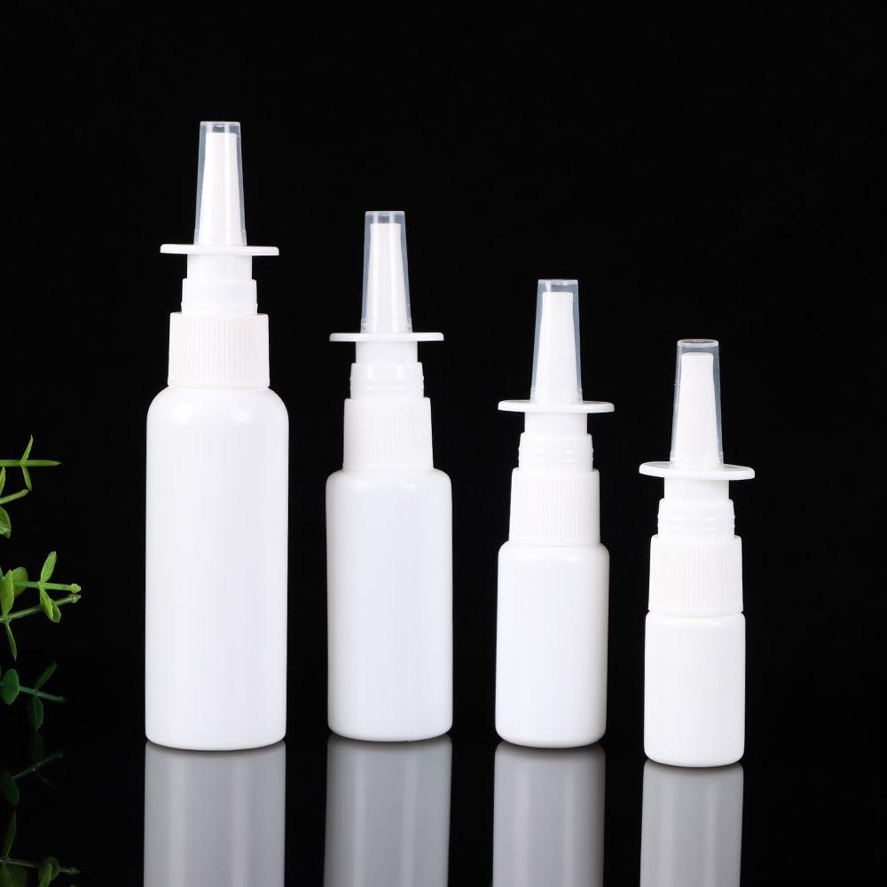 Home Pump Mist Spray Bottle Nose Dropper Bottles Empty Nasal Sprayer Refillable Container