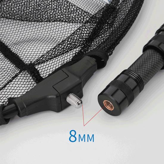 MUQZI спортивный аксессуар полезный рыболовный подсак портативный маленький многофункциональный