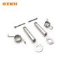 OTOM Motorcycle Footpegs Foot Peg Pin Clamp Spring Footrests Stainless Steel Pedal For KTM EXC SX XCW HUSQVARNA FE TC TE TX