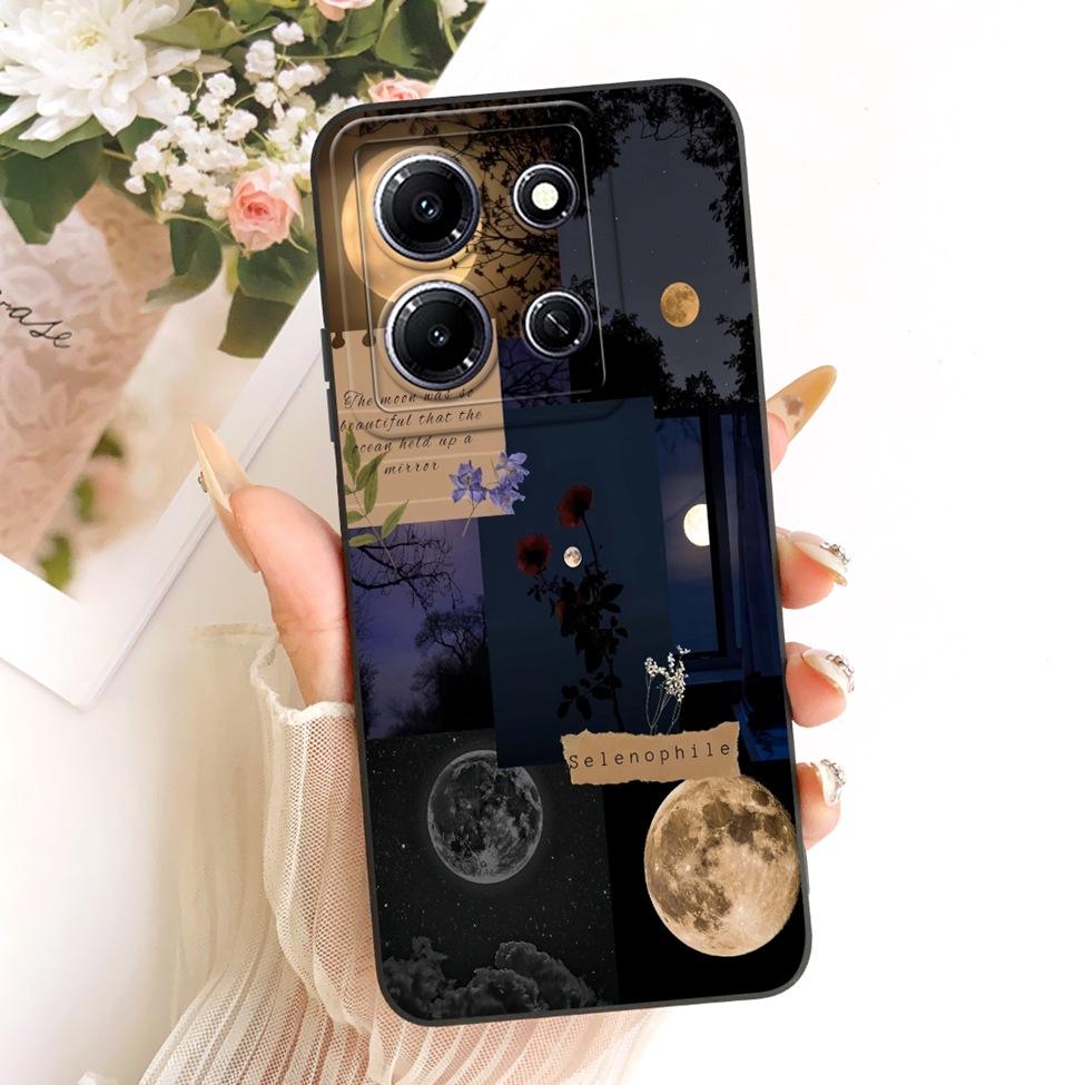 Чехол для Infinix Note 30i Чехол X6716 Модный Мультяшный Милый Забавный Расписной Силиконовый Funda Для Телефона Infinix Note 30i