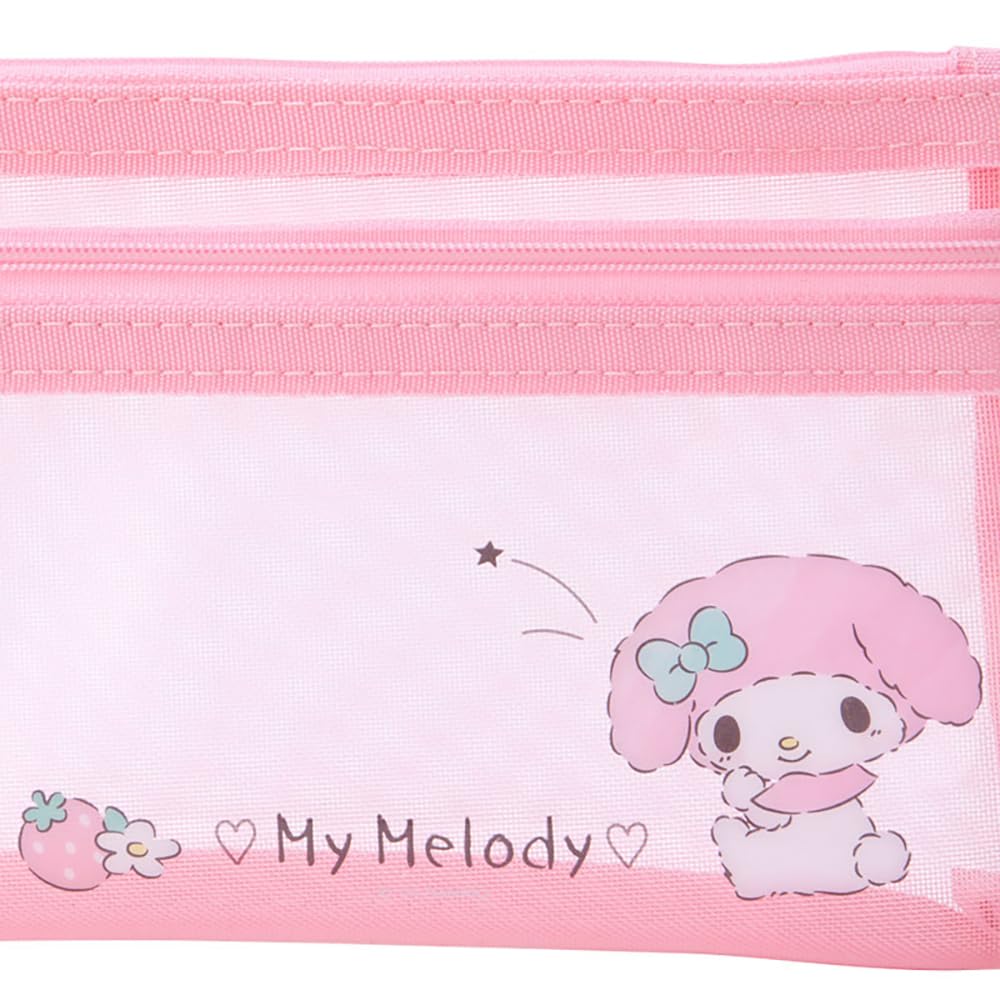 Sanrio Flat Pen Case My Melody 11 x 20 x cm Character 054038 SANRIO - (My Melody-chan) 2.5