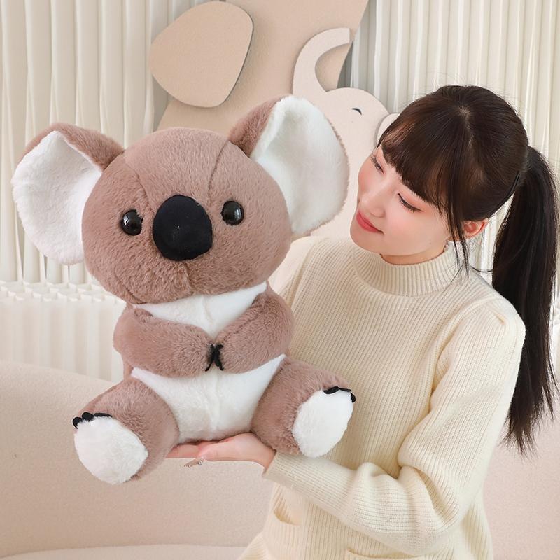 32cm/40cm Lovely Simulation Koala Bear Soft Plush Toy Australia Adventure Koala Doll Stuffed Birthday Gift