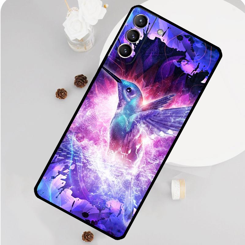 Чехол для телефона с колибри для Samsung Galaxy S24 S26 Ultra S20 S21 S22 S23 S25 Plus S10 S25 FE Funda Cover