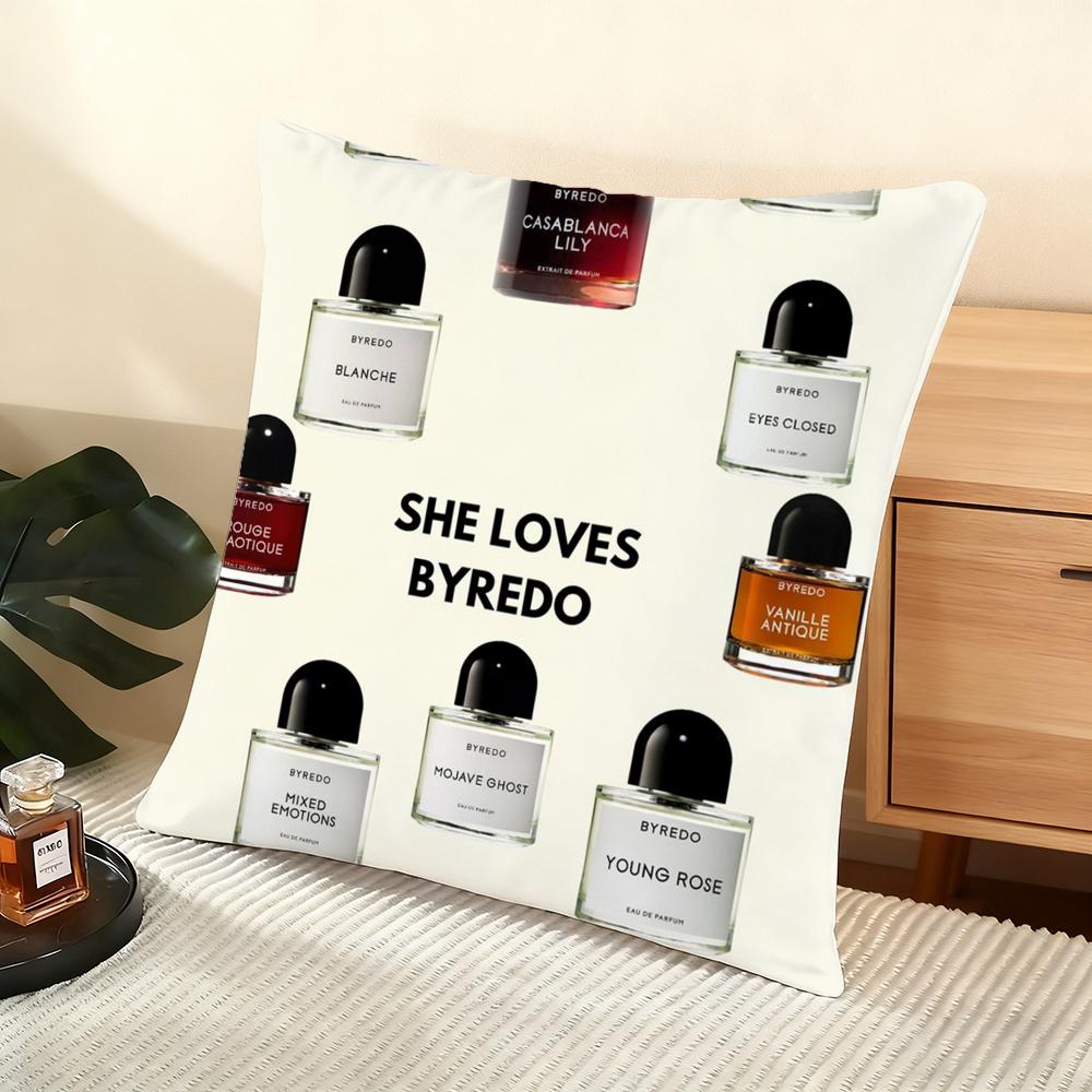 B-B-Byredo Парфюмированная Подушка Чехол Короткий Плюш Домашняя Подушка для Дивана - Невидимая Молния Домашний Декор