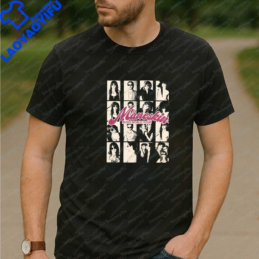 Unisexeskin Italian Rock Band Unisexs TShirts And Tank Tops Summer ShortSleeved Shirts For Unisex And Unisex Comfortable TShirts
