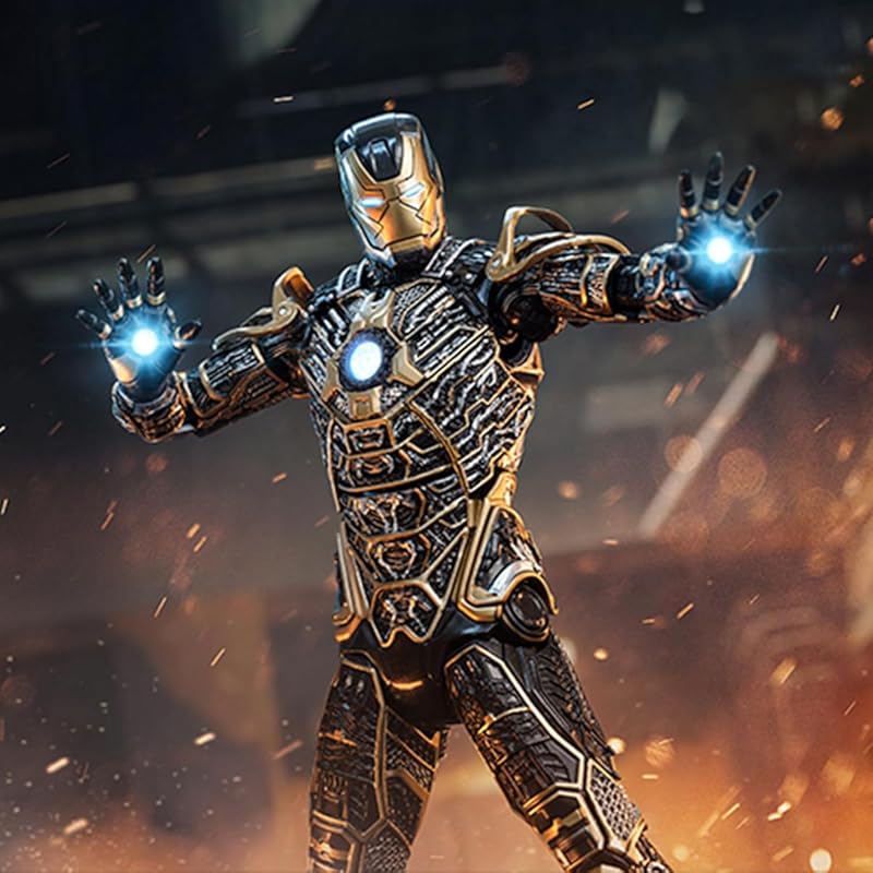 HiPlay Средние подвижные игрушки ZDTOYS iron man MK41 blackbone 1/10 подвижная фигурка Окрашенный Готовый продукт
