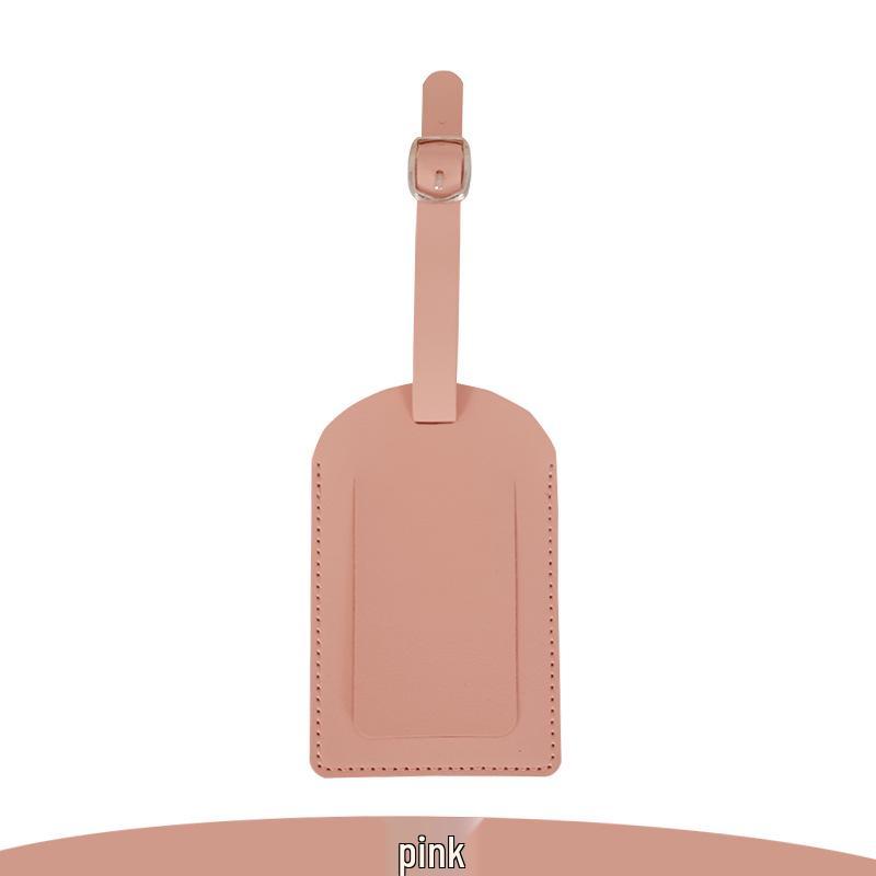 Идентификационная бирка из ПУ кожи для багажа и защиты от потери для чемоданов