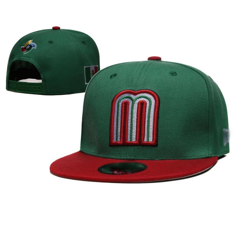 Mexican baseball cap, flat-brimmed cap, American sports league closed cap, fashionable size flat-brimmed cap TY
