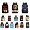 Stylish Roblox Backpack With Multicolor Design And Large Capacity For School Use