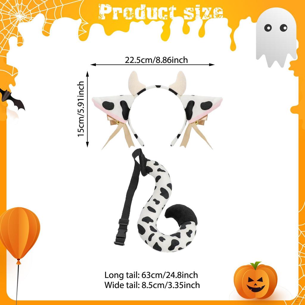 Набор животных ушей и хвоста для ролевых игр, года, показов мод