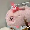 Kawaii Cartoon Creative Pencil Bag Student Capybara Plush Stationery Storage Bag Large Capacity Learning Stationery Supplies