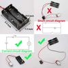 DC Motor Kit, Rectangular Electric 1.5-3V 24000RPM Mini Motor for DIY Science Projects