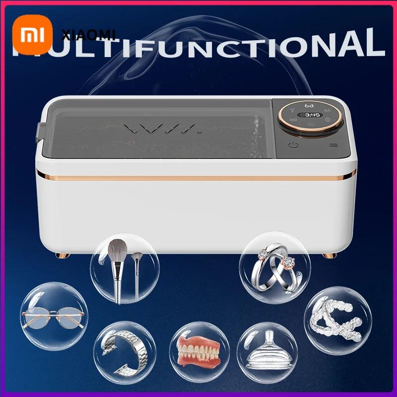 Xiaomi Ультразвуковая чистящая машина Xiaomi 55 кГц для очков, зубных протезов, ювелирных изделий, кистей для макияжа, прибор для глубокой очистки для домашнего использования