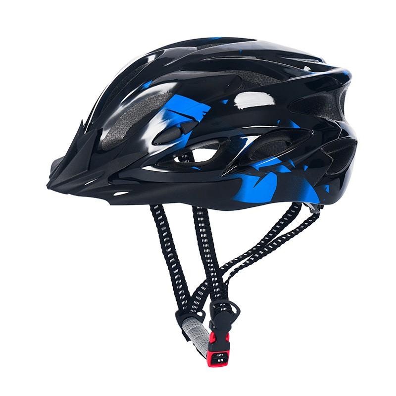 Unisex Bicycle Helmet Road Mountain Biking One-Piece EPS Construction Adjustable 54-62cm