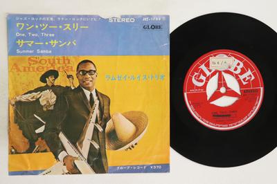 Пластинка 7 дюймов RAMSEY LEWIS - One, Two, Three / Summer Samba JET1755 GLOBE Япония Джаз Б/у