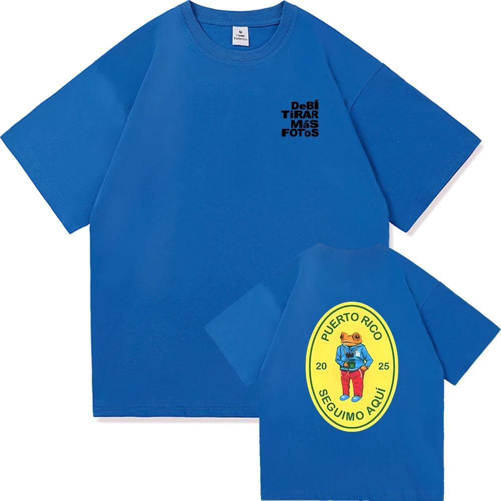 Bad Bunny 2026 DTMF World Tour Printed Tshirt for Fans 2026Summer New Unisex Women Luxury Cotton Oversize Tshirt Y2K Unisex Shirt