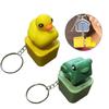 Anxiety Relief Tool Duck Quacking Toy Quacking Keychain Stress Reliever Toy