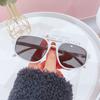 New Brand Rectangle Sunglasses Women Men Shades Retro Square Black Sun Glasses Eyewear Trendy Punk Eyeglasses For Male Uv400