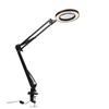 Meichoon Magnifying Desk 10X Glass 64 LED 3 Dimming USB Professional Magnifying Lamp with Clamp for Neighborhood Work Lamp, Lens, Lights, Modes,