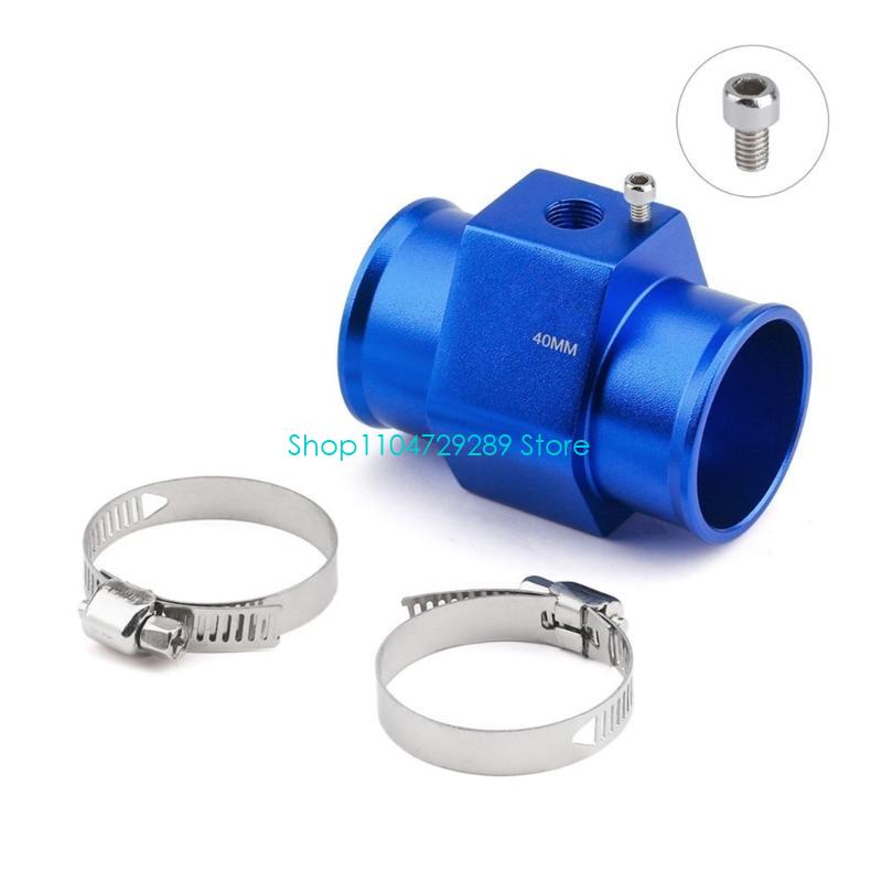 D8KE Water Temperature Meter Joint Pipe Radiator Adaptor Temp Gauge Joint