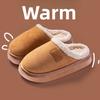 Cotton Slippers for Women, Autumn and Winter, Home Decor for Couples, Warmth for Home Use, Plush Slippers for Women, Cotton Slippers for Home Use