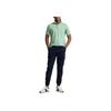 Polo Ralph Lauren Slim Fit Хлопковая однотонная рубашка поло с коротким рукавом Мужские топы Зеленый MNPOKNI1N821593-300