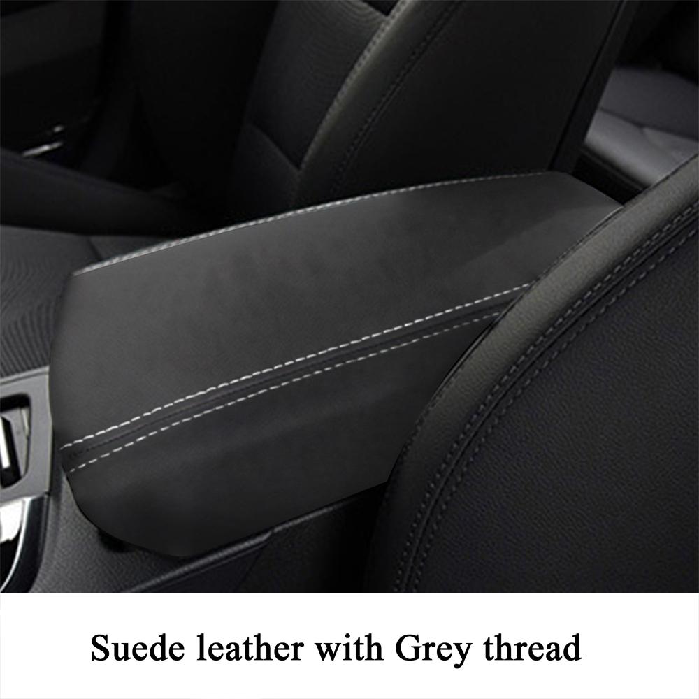 For Hyundai Sonata 2015 2016 2017 2018 Suede Leather Car Armrest Box Protector Cover Central Control Interior Accessories