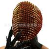 Popular Halloween masquerade mask with spikes and rivets, scary and funny prop