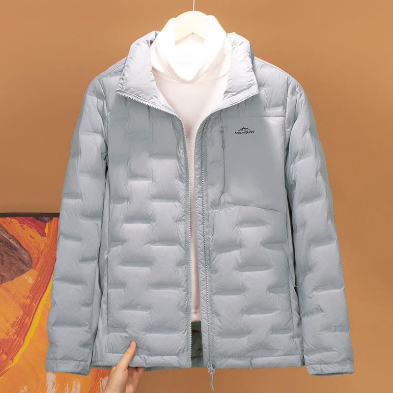 2025 Women's High-Loft Lightweight Down Jacket - Trendy Windproof & Warm Outdoor Coat for Autumn/Winter