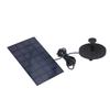 Solar Fountain Multifunctional Solar Powered Floating Fountain for Birdbath Pond Pool Fish Tank 7V