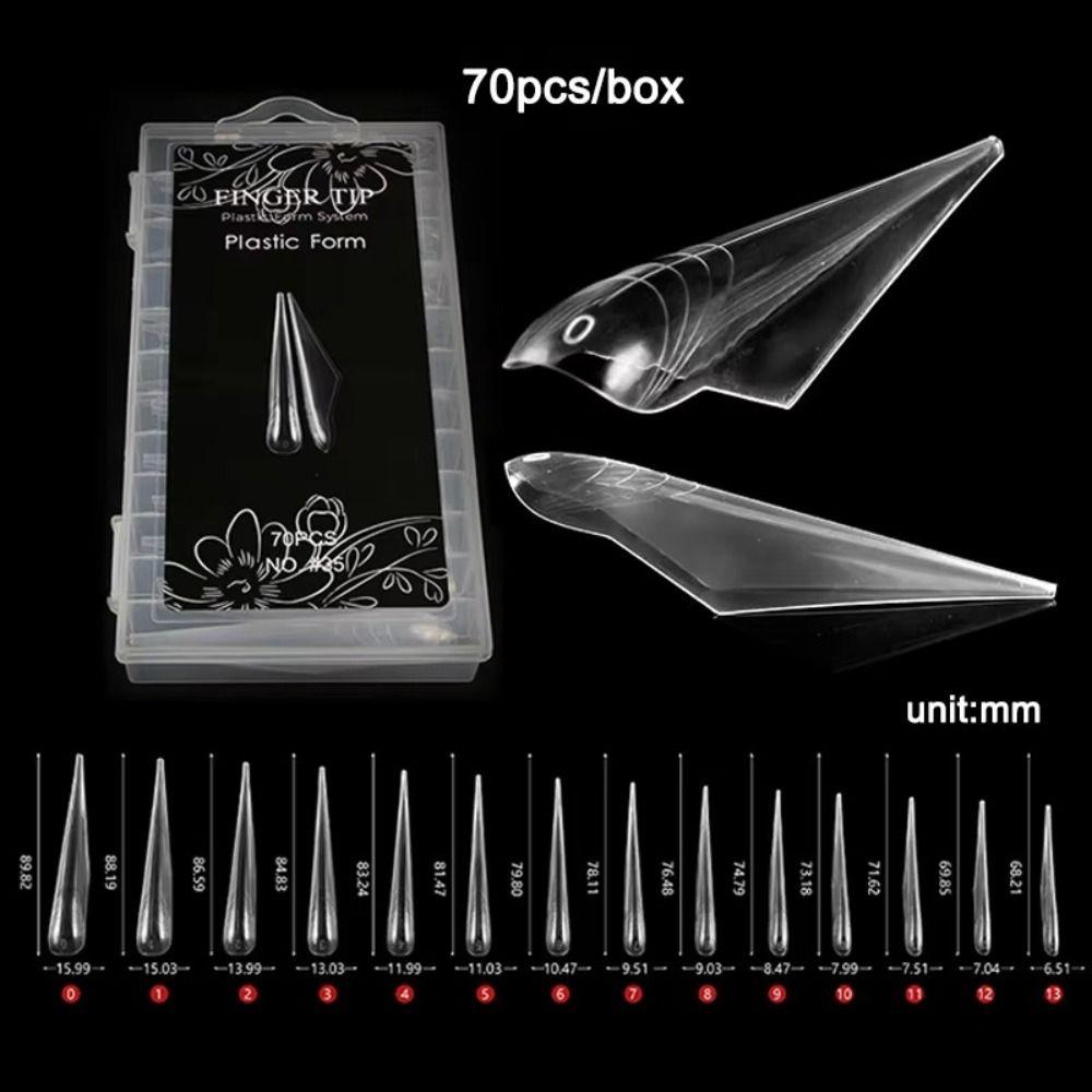 Многоразовые формы двойной формы Advanced Shape Изогнутые стилеты 3D формы для ногтей Новые инструменты для дизайна ногтей