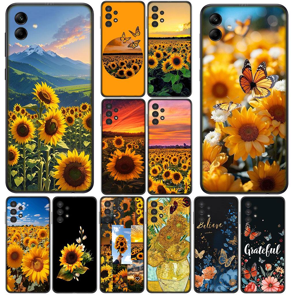 Sunflower Butterfly Flower Phone Cover for Motorola Moto Edge 70 60 Fusion NEO Pro G Stylus G56 G96 G52 G04 G05 G85 G84 Case